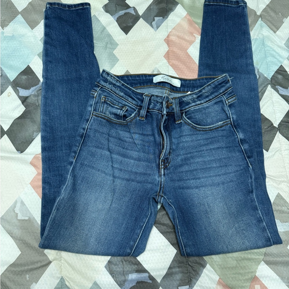 KanCan Skinny Jeans in Classic Blue